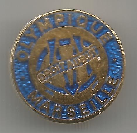Badge Olympique Marseille 6 blue